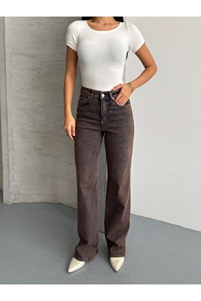 mrc Wide Leg Lycra Jeans Denim Pants