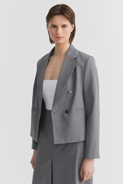 PAULMARK Γυναικείο μπουφάν διπλό πέτο Capama