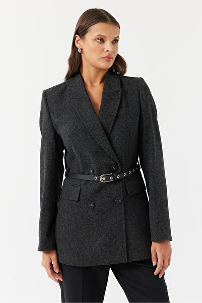 PAULMARK Γυναικείο μπουφάν διπλό πέτο Capama