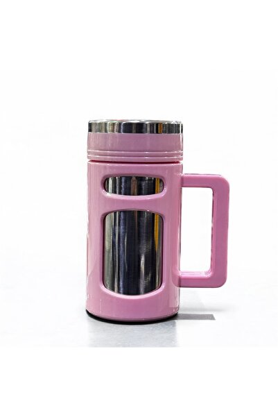 LUXURY Stainless steel mug with handle / Insulated mug for hot and cold drinks, 350ml, stainless steel 304 interior
