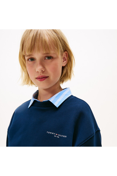 Tommy Hilfiger Mini Corp Çocuk Mavi Eşofman Takımı