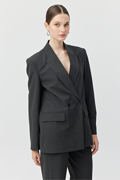 PAULMARK Γυναικείο μπουφάν με διπλό στήθος