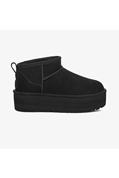 UGG Classic Ultra Mini Platform Kadın Siyah Bot