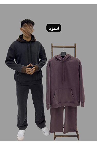 ALANAQA New unisex cotton pullover hoodie set 2026.