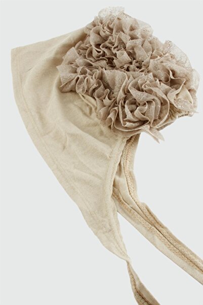 ZERO LAND Lvsqvr Stitched Ruffle (95910) Bone-Milk Coffee