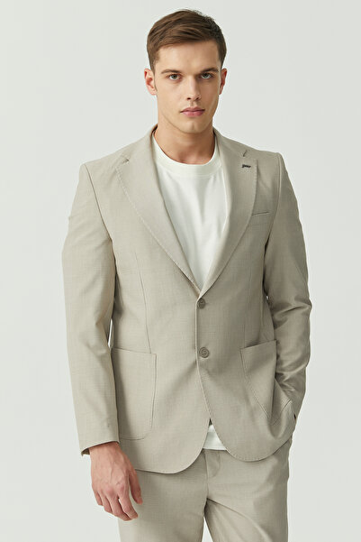 PAULMARK Ανδρικό μονόχρωμο μπουφάν με γιακά