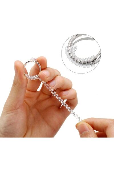 erorex Azonee Ring Size Adjuster for Loose Rings Invisible Transparent Silicone Ring Guard Clip Jewelry...