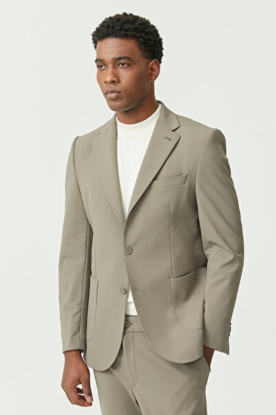 PAULMARK Ανδρικό μπουφάν με διπλό κουμπί κλασικής κοπής