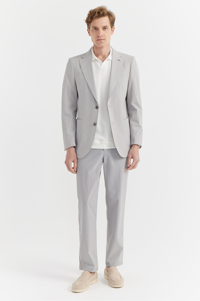 PAULMARK Ανδρικό μονόχρωμο μπουφάν με γιακά