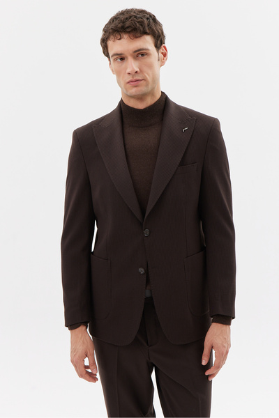 PAULMARK Чоловічий піджак з ластовичною коміром