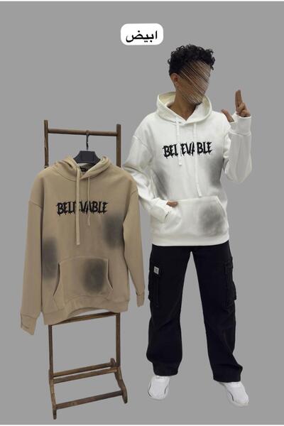 ALANAQA هودي بلوفر اوفر سايز مبطن جديد