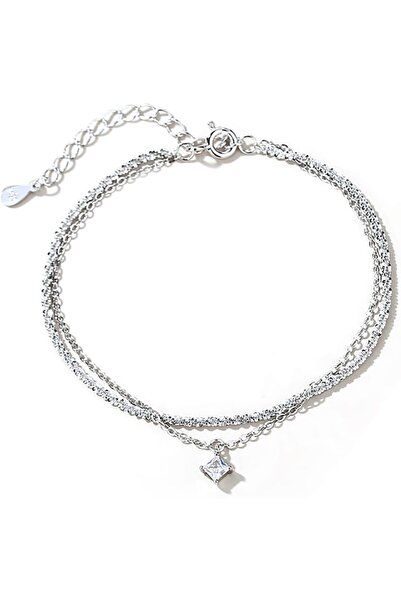 erorex Mizznee Sterling Silver Bracelet for Women, 925 Adjustable Hanging Bangle, with Elegant Jewelry...