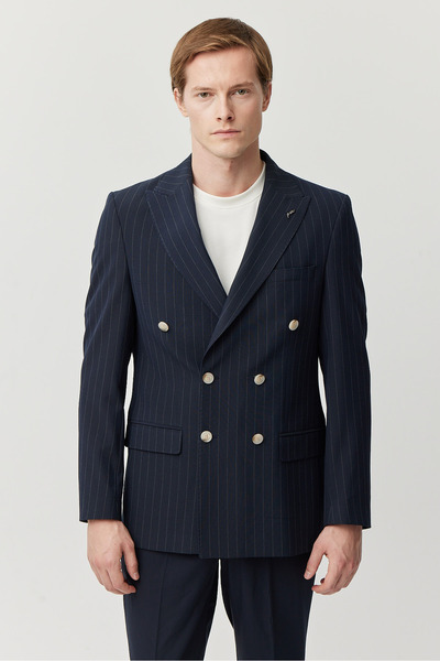 PAULMARK Чоловічий піджак з гострим коміром