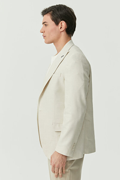 PAULMARK Ανδρικό μονόχρωμο μπουφάν με μονό κουμπί