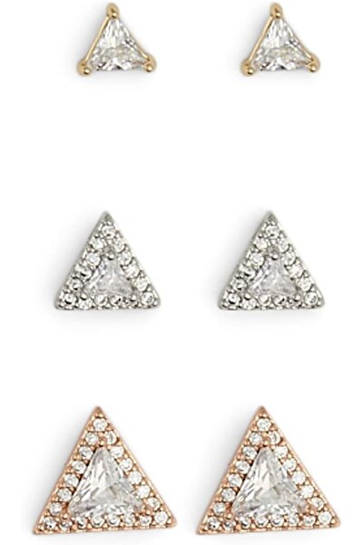 erorex طقم أقراط تريلاوث من ألدو للنساء، متعدد الألوان