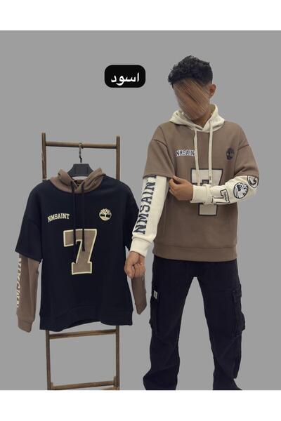 ALANAQA هودي بلوفر اوفر سايز مبطن جديد