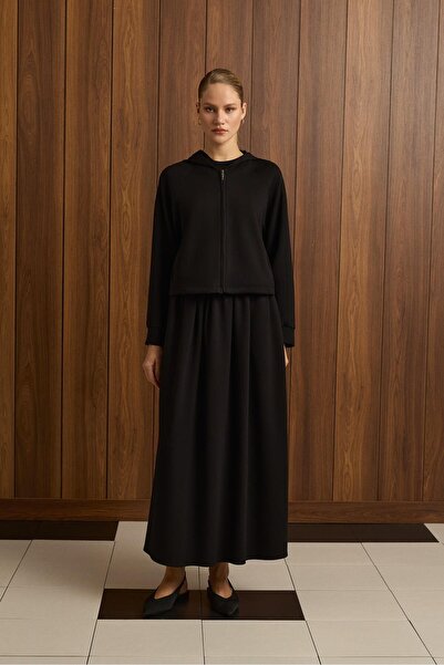 TERZİ DÜKKANI Costum ANKA cu fustă NEGRU