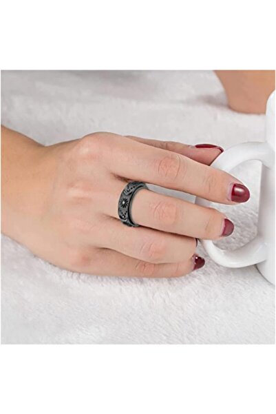 erorex Bukela Stainless Steel Spinner Ring, Anxiety Rings for Relieving Stress, Sun Moon Stars Promise...