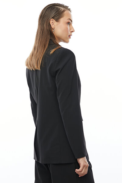 PAULMARK Γυναικείο μπουφάν με κουμπιά κλασικής κοπής