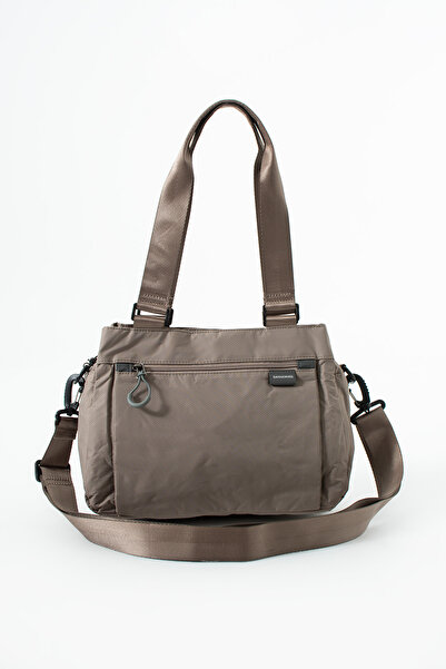 Sanmorris 5-Eye Patterned Parachute Fabric Adjustable Crossbody Strap Hand and Shoulder Bag