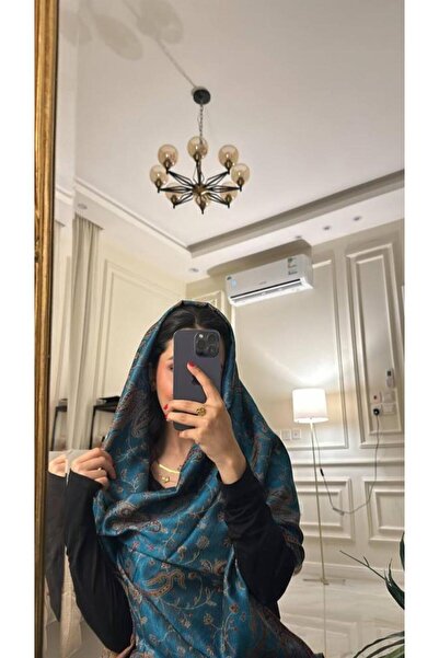 Gerenic Blue Kashmiri Shawl