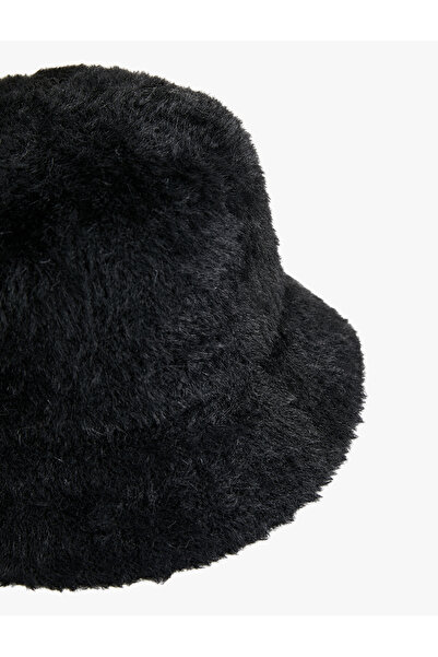 Koton Plush Bucket Hat