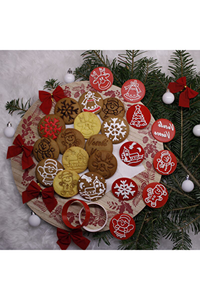 Schwarzer Stein Yılbaşı kurabiye kesici kalıplar