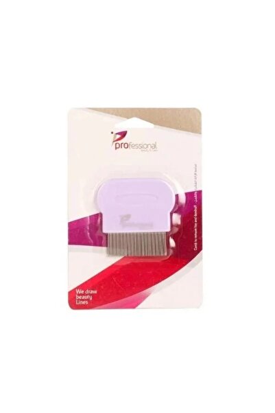 Professional مشط مزيل للقشرة والقمل اسنان قصيرة من بروفيشنال