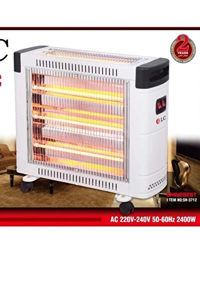 KRAWN DLC-36260 Electric Heater | 4 Heating Elements | 2400 Watts