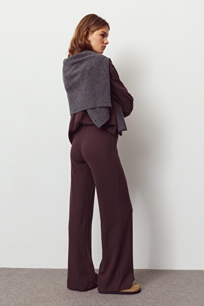 Pull & Bear Soft touch straight fit pants