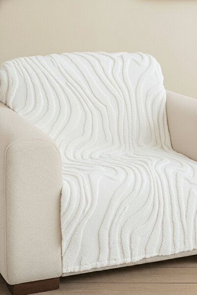 Noctiluca Zen Wellsoft Sofa Cover |   Armchair-Single Sofa |   Soft, Stain-Resistant |   100X215 cm Shawl