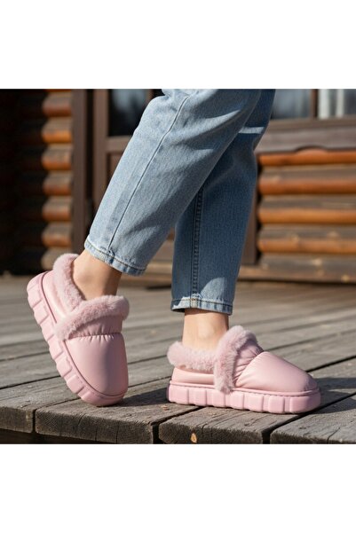 OEM Fluffy and warm slippers for women, for indoors or short outings, L639