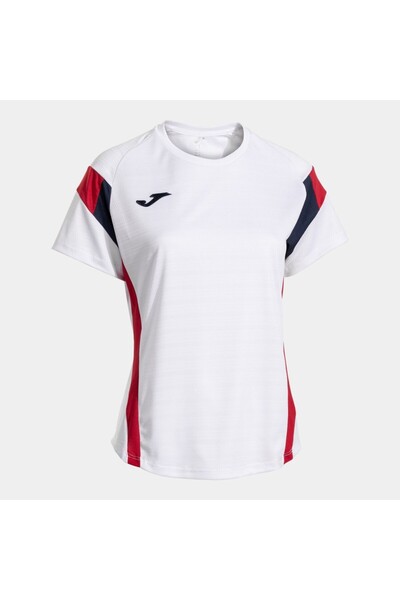 Joma Монреаль Жіноча футболка з круглим вирізом червоно-біла 902518.206