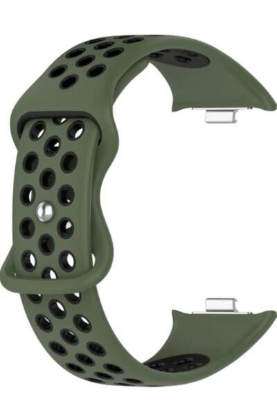 Mi7a Mi Band 8 Pro / Mi Band 9 Pro Uyumlu Delikli Silikon Kordon/Kayış