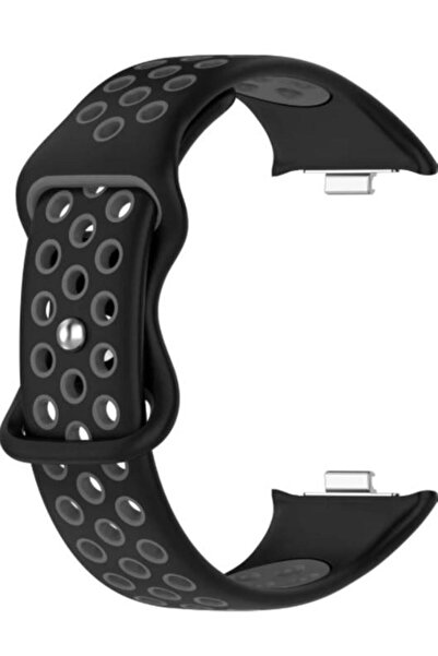 Mi7a Redmi Watch 4 / Redmi Watch 5 Uyumlu Delikli Silikon Kordon/Kayış