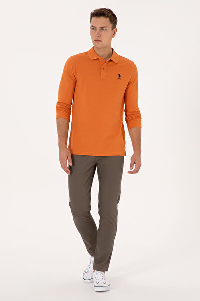 U.S. Polo Assn. Men's Mink Canvas Trousers 50316835-Vr052