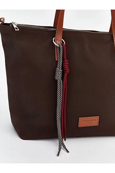 LC Waikiki Lcw Accessories Women's Black Shoulder Bag with Detachable Strap