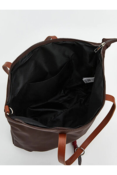 LC Waikiki Lcw Accessories Women's Black Shoulder Bag with Detachable Strap