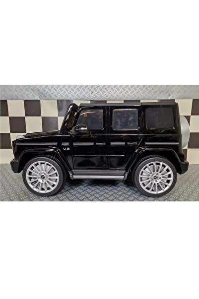MERCEDES Licensed electric car G500, Black, with remote control, Bluetooth, MP3, USB, 114x67x54 cm