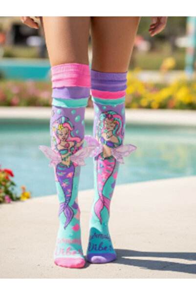 Gadget Gear Коленни чорапи с дизайн на крилата русалка