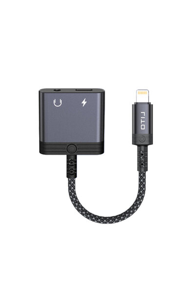 Lito Audio adapter Lightning to 3.5mm jack, Type-C LA04L, black