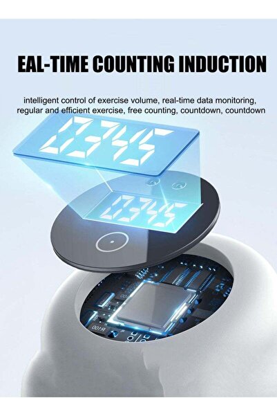 Saharaz 5 in 1 Push Up Board, Multifunction Press Up Board,Muscles Exercise Pushups Training(White)