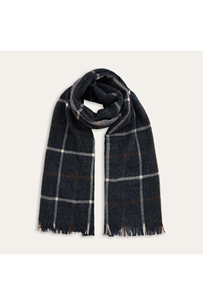 Mudo Striped Wool Blend Scarf