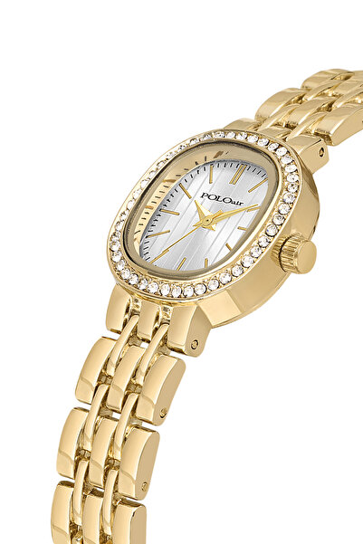 Polo Air ساعة يد نسائية أنيقة من لوكس ستون لون ذهبي PL-1573B1x