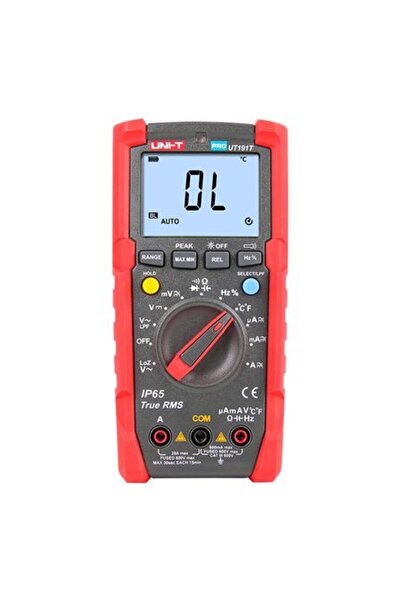 UNI-LABS Επαγγελματικό ψηφιακό πολύμετρο, IP65, πιστοποίηση CE/GS/cTUVus