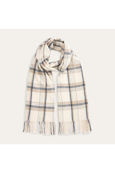 Mudo Striped Tassel Scarf