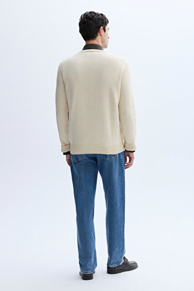 Mudo Jacquard Cycling Collar Sweater