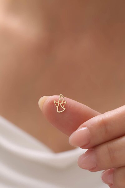 Tufanlar Kuyumculuk 14 Ayar Melek Altın Kolye Ucu