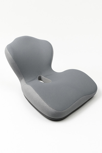 WHITEBLANCO Viviendo Comfort Plus Car Office Sitting and Backrest Pillow Visko Orthopedic Cushion