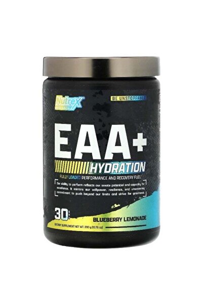 Nutrex Research EAA+ Hydration، عصير ليمون بالتوت الأزرق، 13.76 أونصة (390 جم)